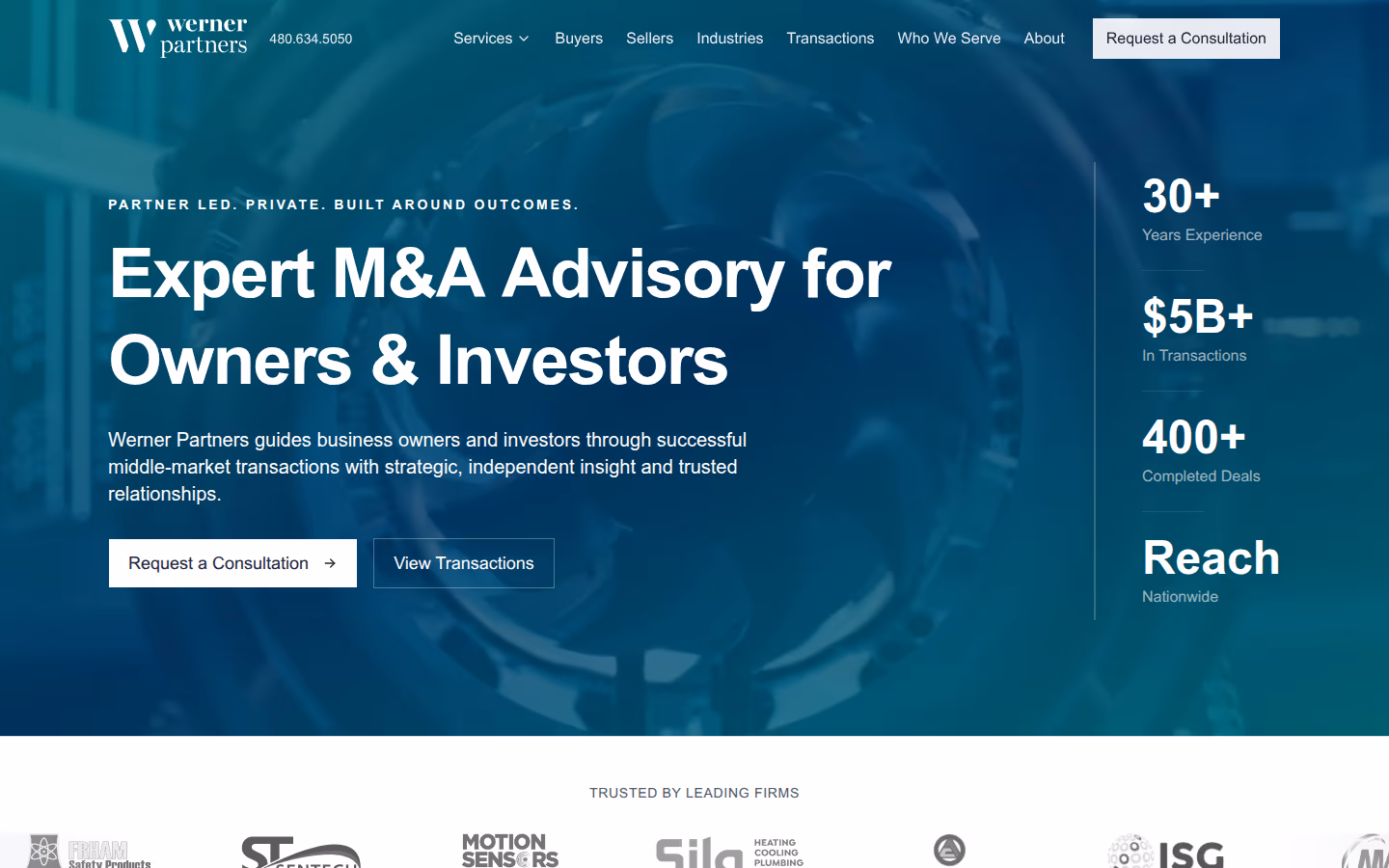Werner Partners website